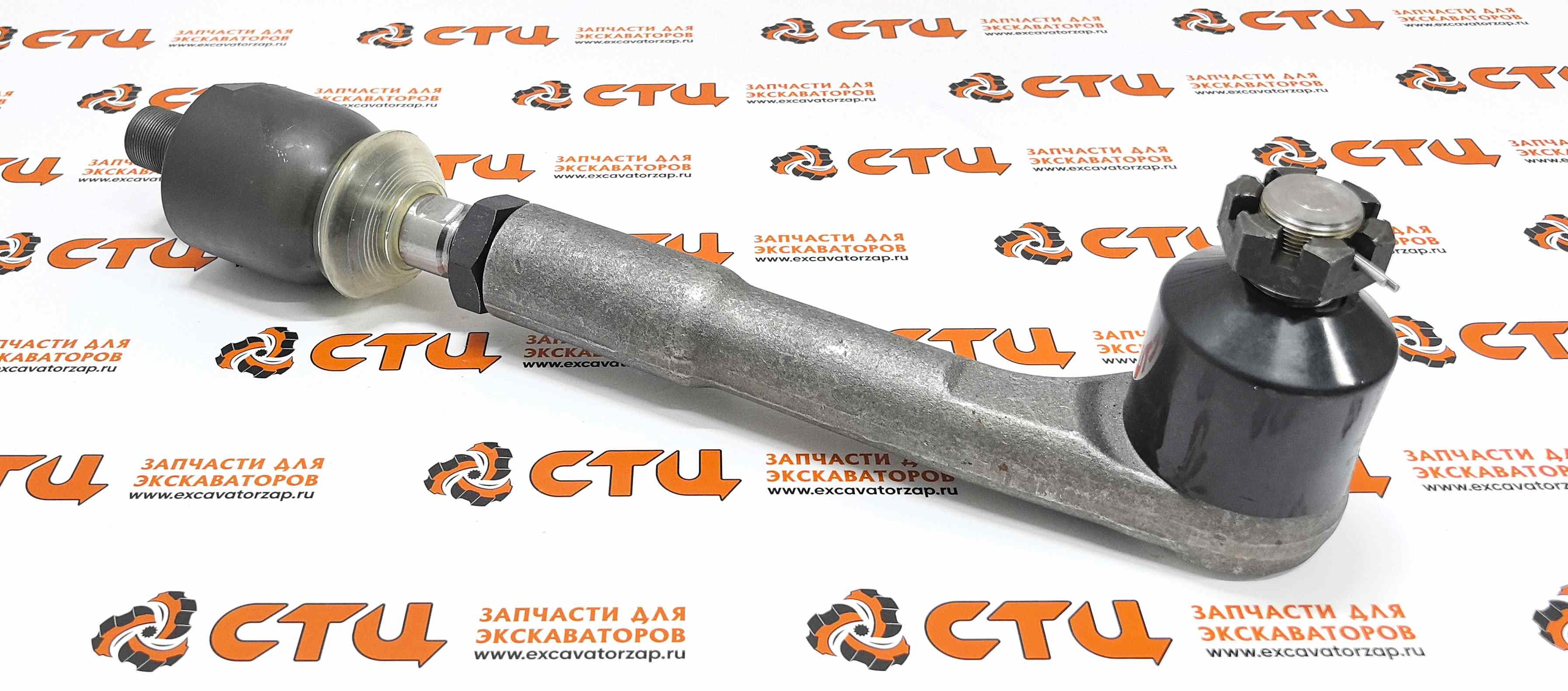 Рулевая тяга К9004062 правая в сборе переднего моста экскаватора Doosan