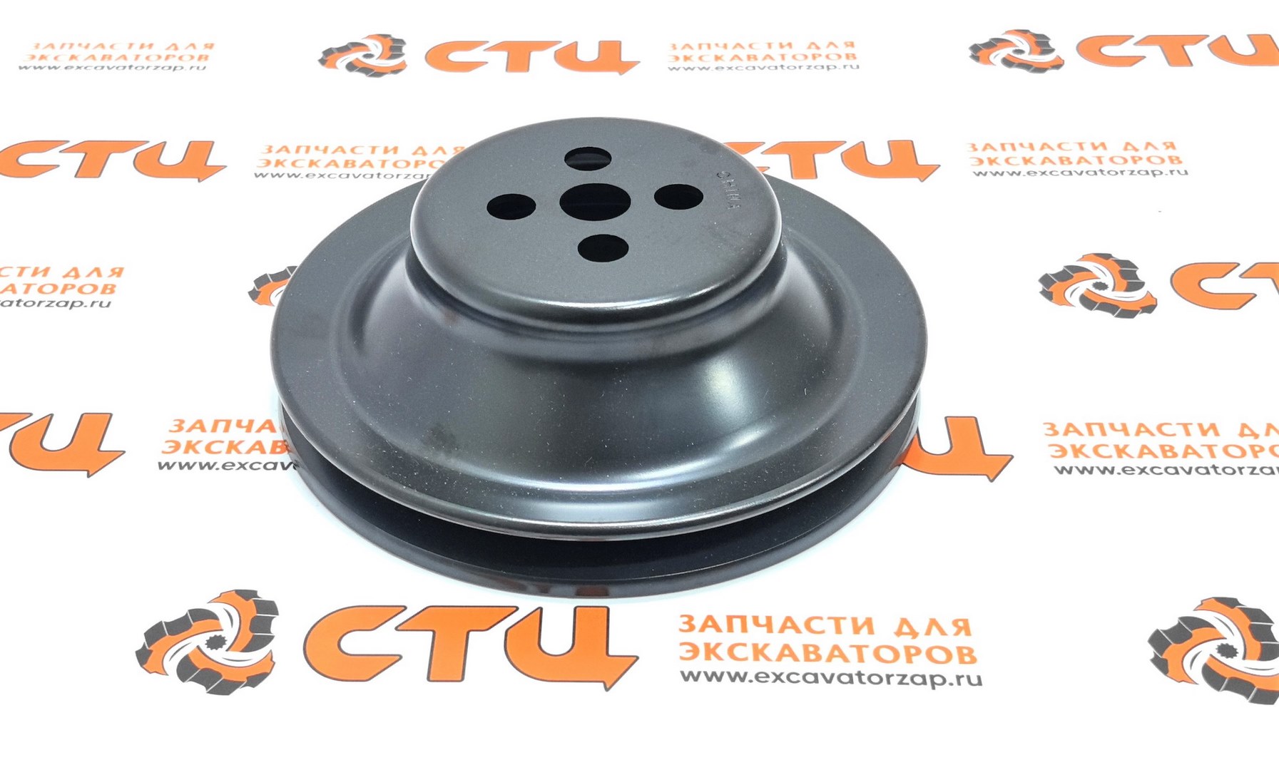 Шкив коленвала 3903826 двигателя экскаватора HYUNDAI R210W-9S