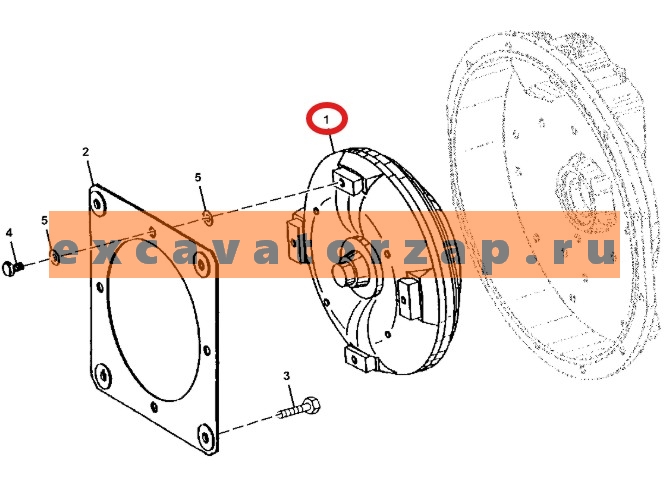 Запчасти для John Deere 315SK/325J/325K