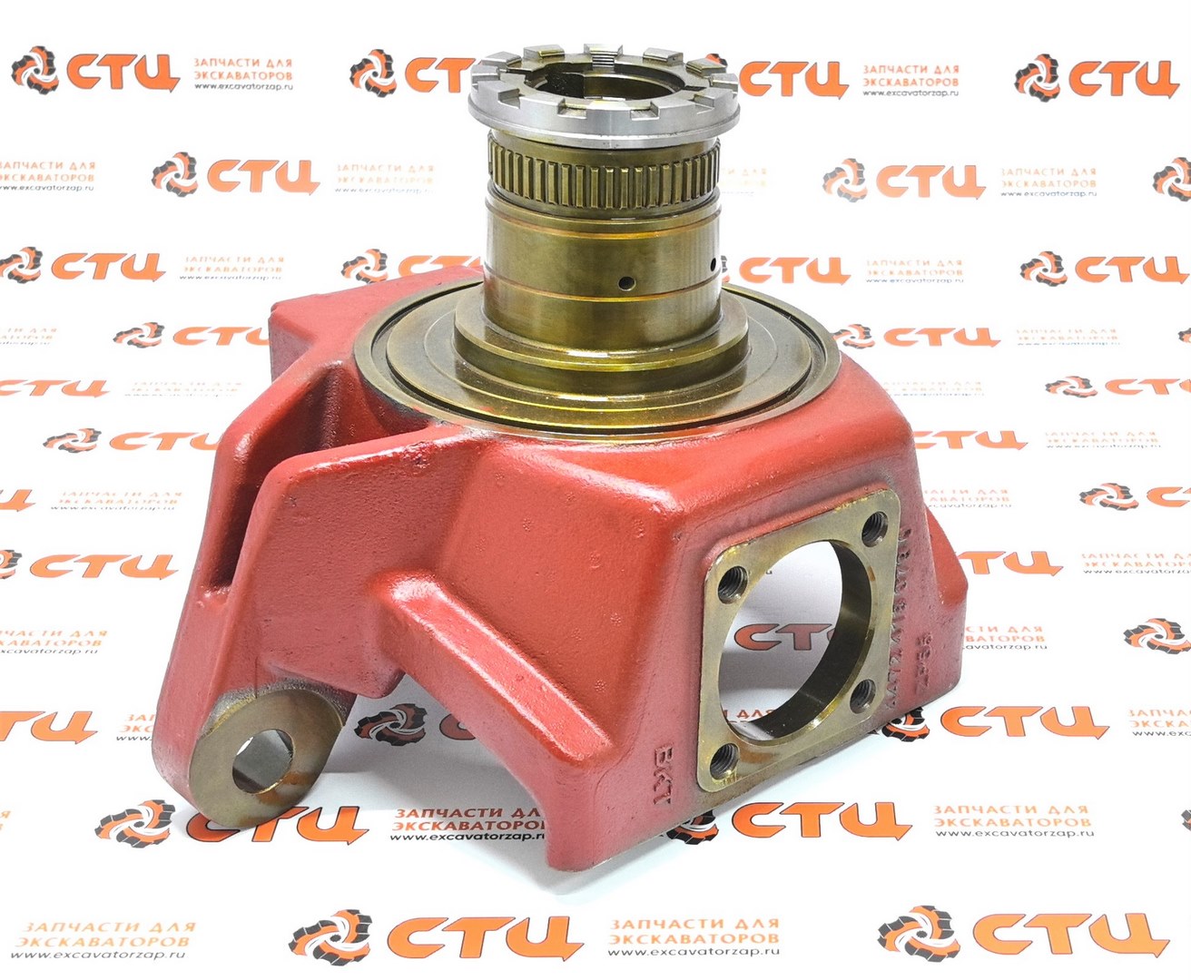 Кулак поворотный 0884403 правый  переднего моста экскаватора HITACHI ZX130W, ZX130W-AMS, ZX160W, ZX160W-AMS