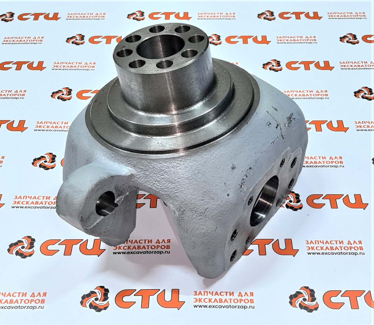 Кулак поворотный 4475.304.197, 4475-304-197, 4475304197 правый (АНАЛОГ) переднего моста экскаватора погрузчика Hyundai H940S